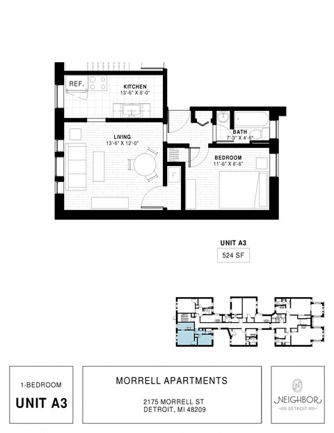 Renovated One Bedroom